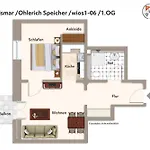 Meehrflair Ohle06 Alter Hafen Mit Balkon Im Historischen Ohlerich Speicher Lejlighed *